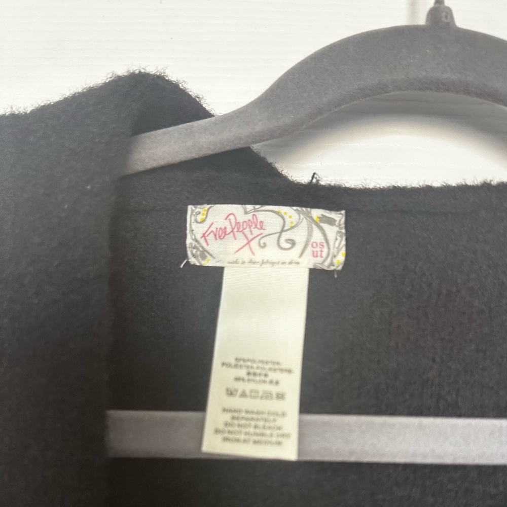 Free People Black Toggle Jacket - Picture 3 of 3